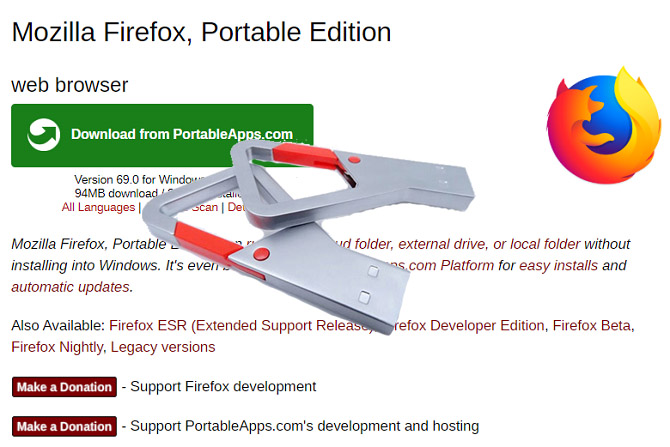reate a USB portable browser